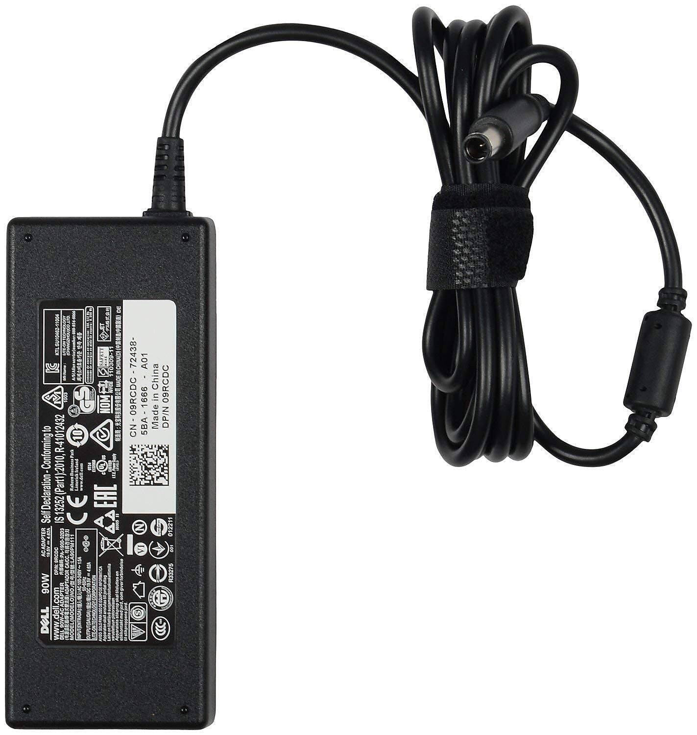 Dell 90W, AC Adapter for Dell Laptop, Black (MV2MM)