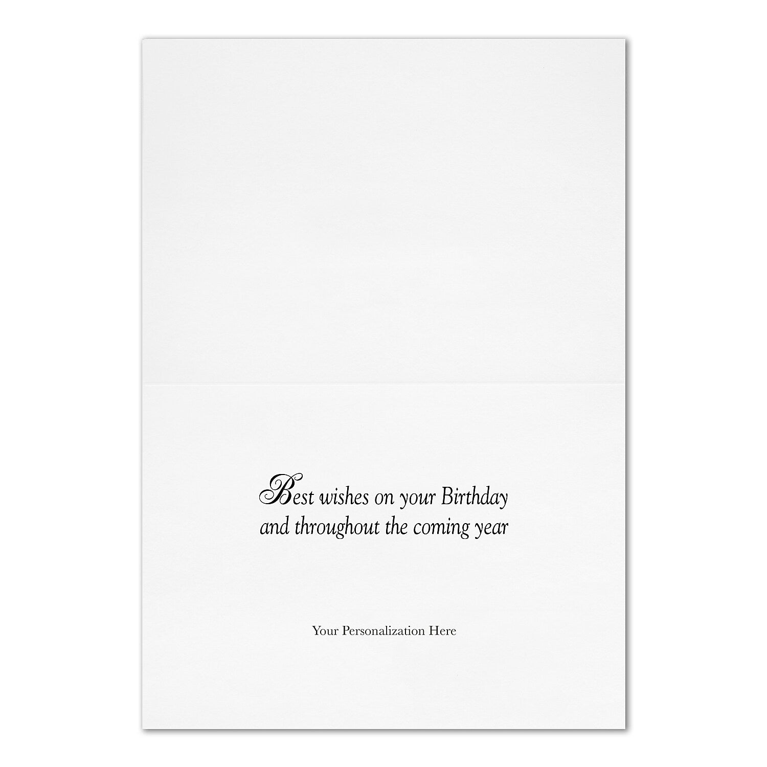 "Birthday Balloons" Card w/ Gold Lined White Envelope, 50/BX