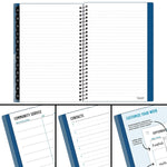 2025-2026 Five Star Customizable 5.5" x 8.5" Academic Year Weekly & Monthly Planner, Plastic Cover, Assorted Colors