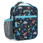 bentgo Kids Insulated Lunch Tote, 3-Compartment, Dinosaur (BGKDBG-DNO)