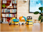 LEGO DUPLO Truck & Tracked Excavator Building Set (10931)