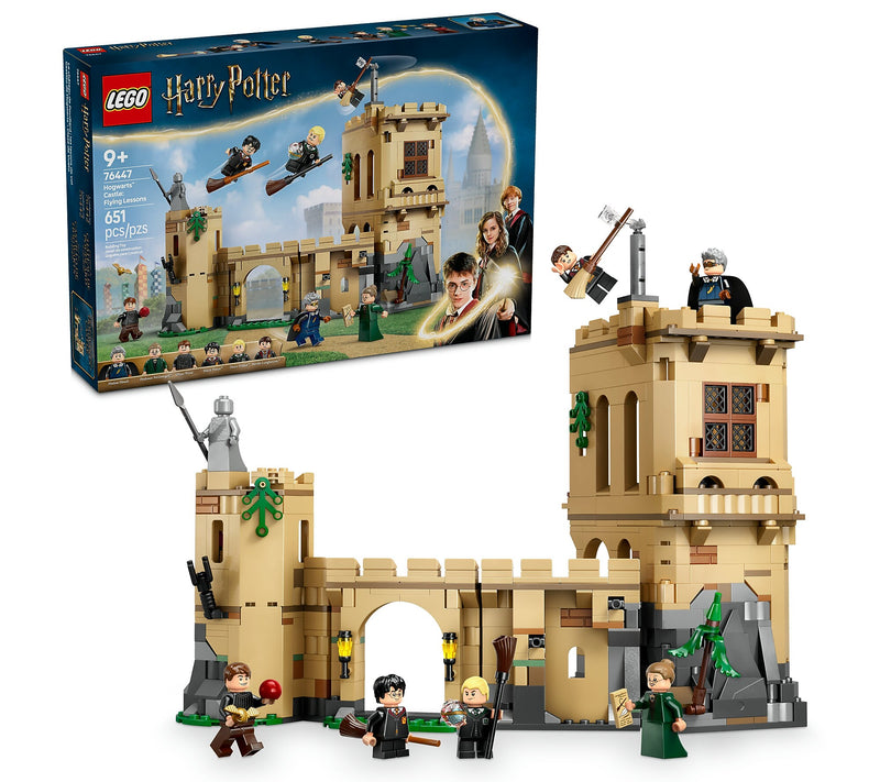 LEGO Harry Potter Hogwarts Castle: Flying Lessons, 651 Pieces (76447)