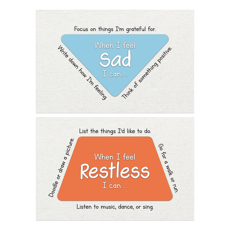 North Star Teacher Resources 11" x 17" SEL: Managing Emotions Bulletin Board Set, 8/Set (NST3508)