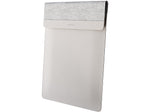 JOURNEY NEXA 14" Faux Leather Laptop Sleeve, Dove Gray (JWCS14LG)