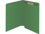 Medical Arts Press Reinforced End Tab File Folder, Straight Cut, Letter-Size, Green, 50/Box (S-01601-GRN)