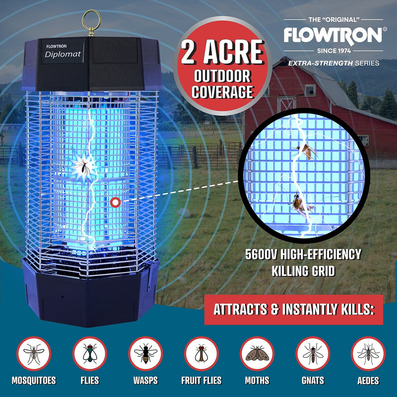 Flowtron Diplomat Bug Zapper for Mosquitoes