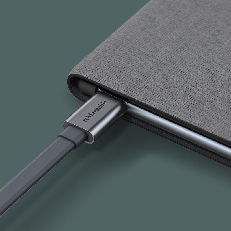 reMarkable Polymer Weave 10.3" Book Folio for reMarkable 2, Gray (RM314)