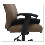 Alera, Cooling Gel Memory Foam Cushion, Black (ALECGC511)