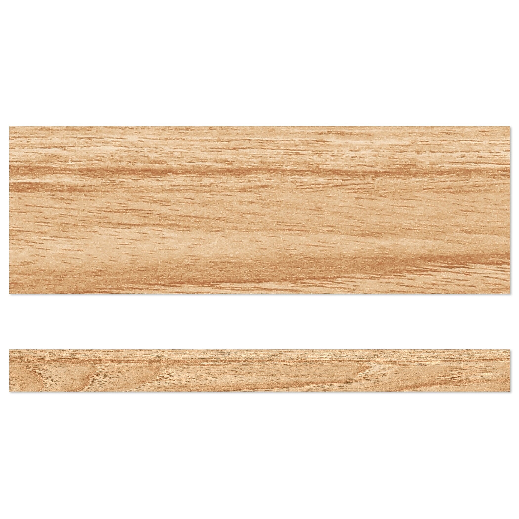 Carson Dellosa Education Grow Together Straight Borders, 3"x 3', Light Wood Grain, 6/Bundle (CD-108491-6)
