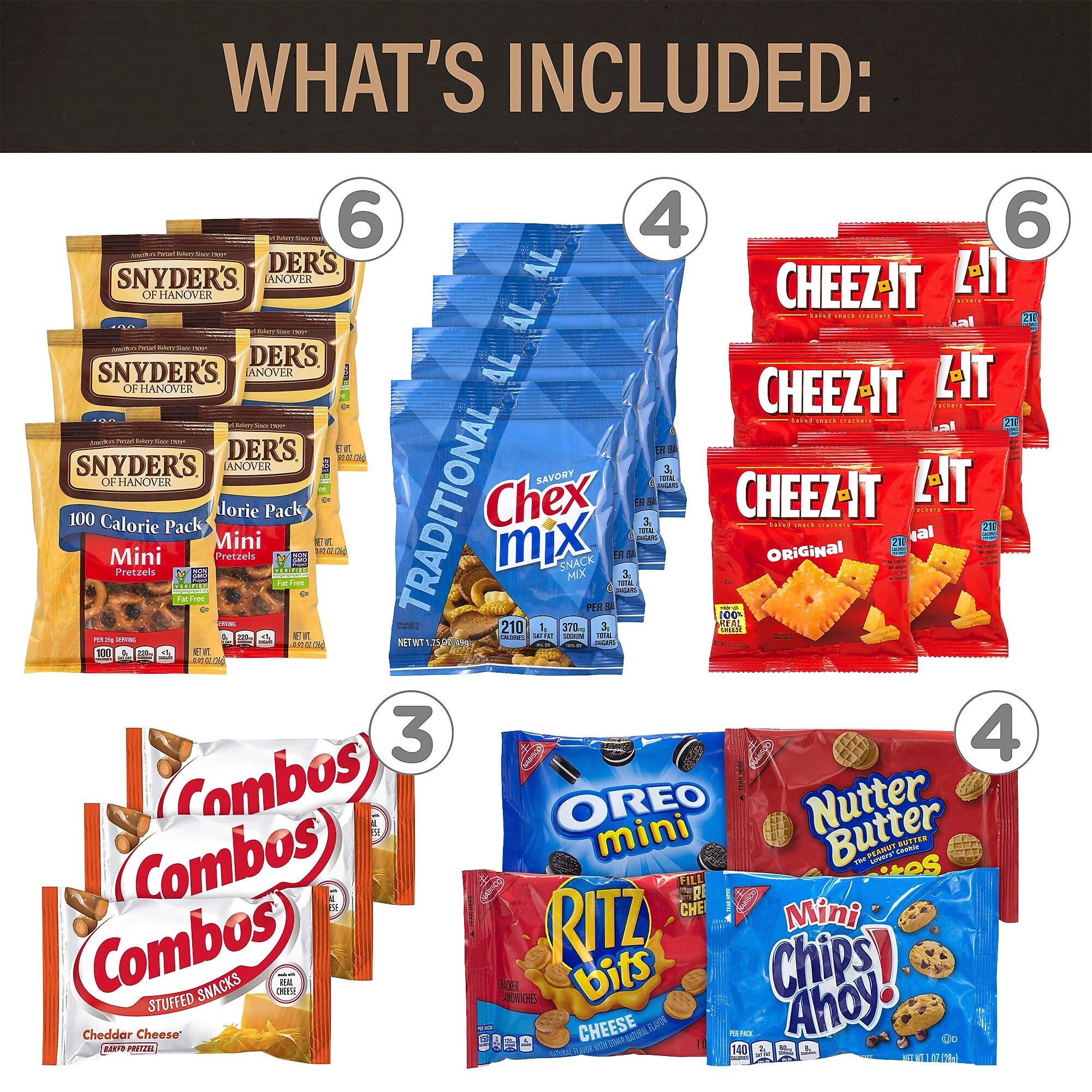 Break Box Party Snack Mix, Assorted, 45/Box (700-S0003)