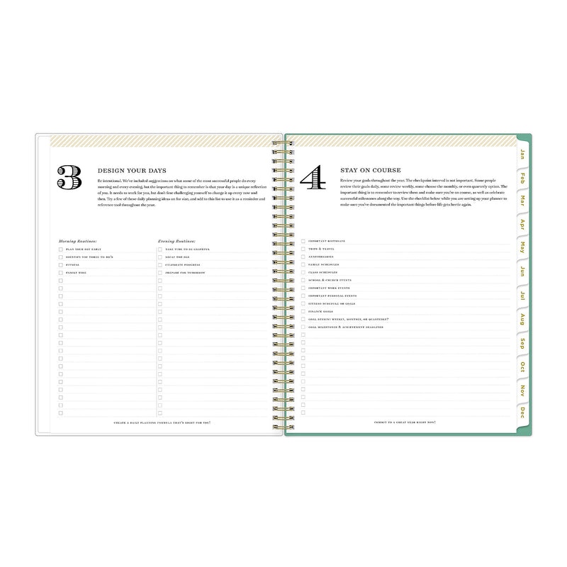 2026 Blue Sky Day Designer Peyton 8.5" x 11"  Weekly & Monthly Planner, Plastic Cover, Multicolored (103618-26)