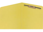 Medical Arts Press Reinforced End Tab File Folder, Straight Cut, Letter-Size, Yellow, 50/Box (S-01601-YLW)