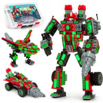 JITTERYGIT Robotryx Red Grindburst Robot Building Toy, 235 Pieces/Pack (ROBOTRYX-RED)