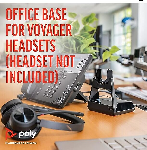Poly Voyager Microsoft Teams Certified Office Base (786D0AA)