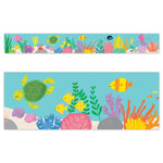 Creative Teaching Press EZ Border, 3" x 2', Sea Friends Under the Sea, 24/Pack, 3 Packs/Bundle (CTP11057-3)