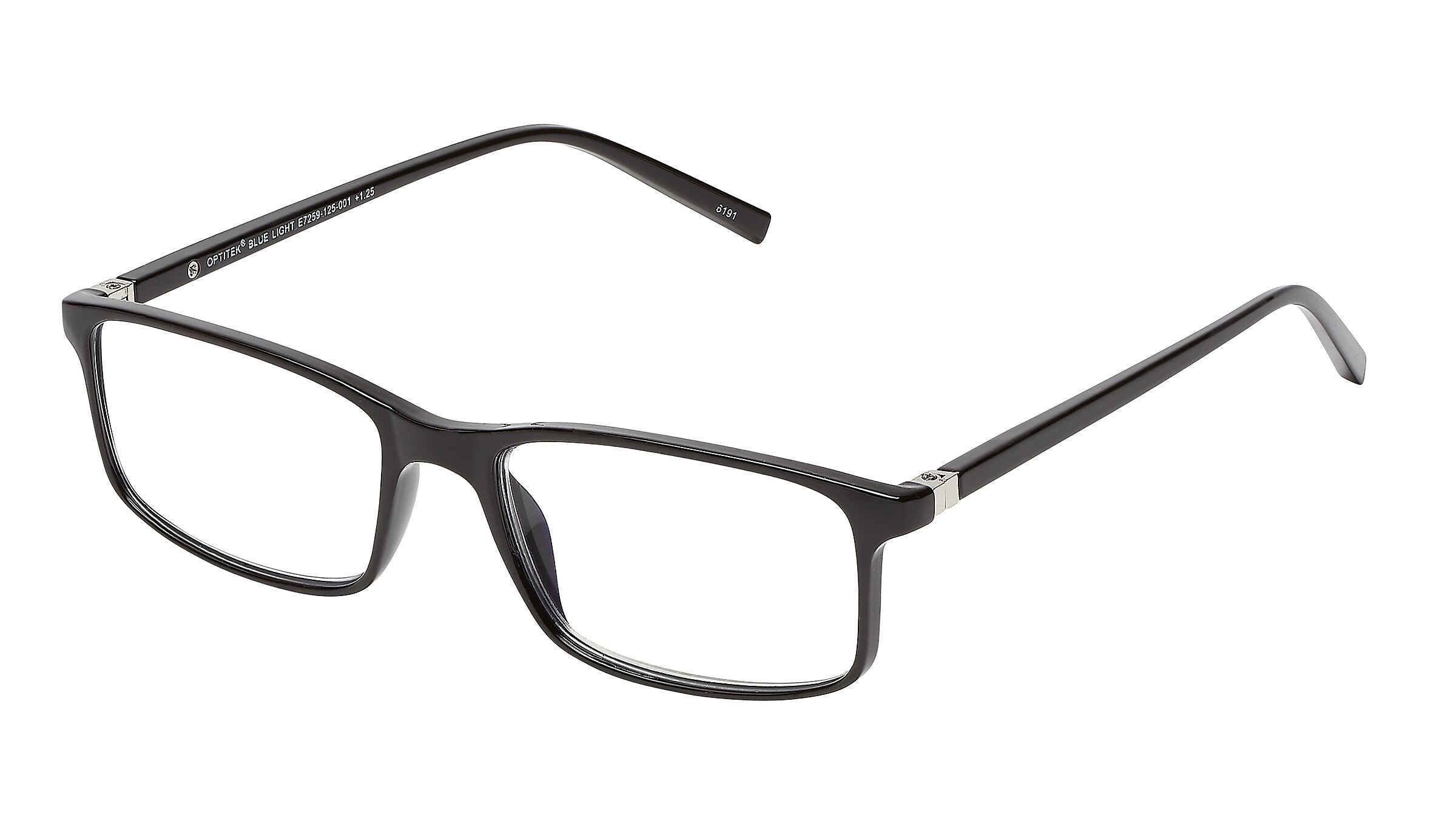SAV Optitek Blue Light +2.75 Reading Glasses, Black (E7259)