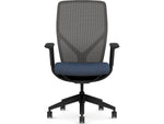 HON Flexion Fabric/Mesh Task Chair, Black/Navy (HFXT1.F0.STC.A.H.IM.APX13.NL.SB.T)