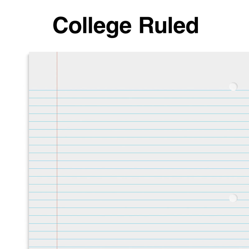 Staples® Poly 1-Subject Notebook, 8" x 10.5", College Ruled, 70 Sheets, Assorted Colors (ST54894C)