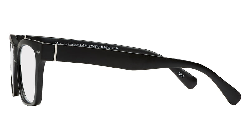 SAV VK Couture Blue Light +2.75 Reading Glasses, Matte Black (EVKB13)