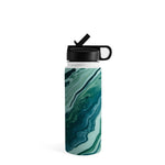 DENY Designs Marble Galaxy Stainless Steel Double Wall Insulated Water Bottle, 18 oz. (66583-WBTL05)