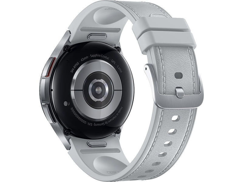 Samsung Galaxy Watch6 Classic Smart Watch, 43mm, Silver (SM-R950NZSAXAA)
