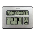 La Crosse Technology Atomic Wall/Table Clock, 7.5"H x 9.75"W x 1"D (513-1419)