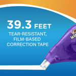 BIC Wite-Out EZ Correct Correction Tape, White (50523/WOTAPP1)