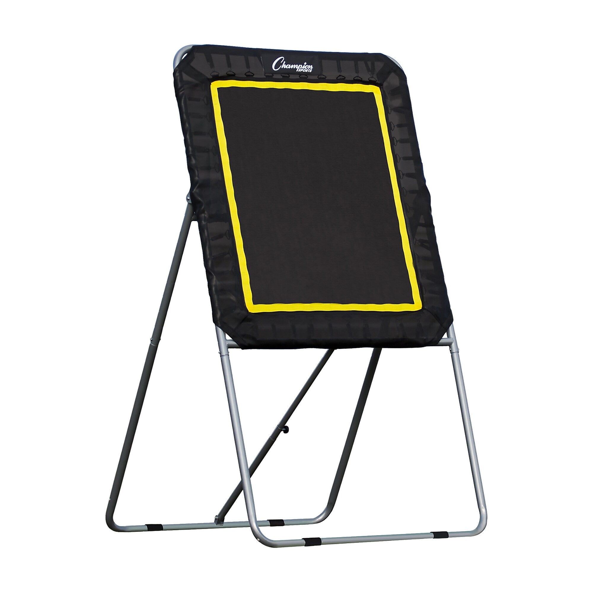 Champion Sports Deluxe Steel Lacrosse Ball Rebounder, Black (CHSLBT43)