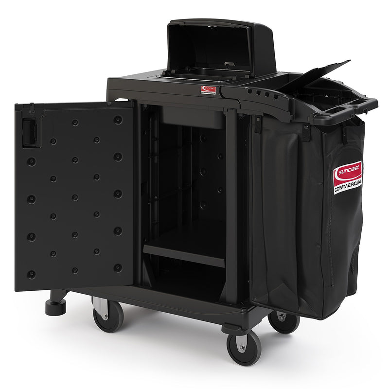 Suncast Commercial Cleaning Cart with Bag (CCH255A)
