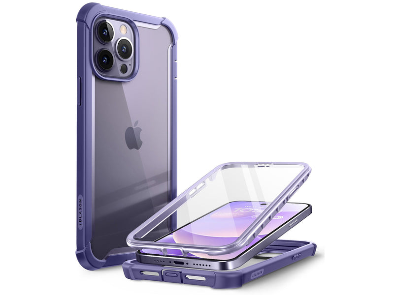 i-Blason Ares Deep Purple Case for iPhone 14 Pro (iPhone2022Pro-6.1-Ares-SP-Mauve)