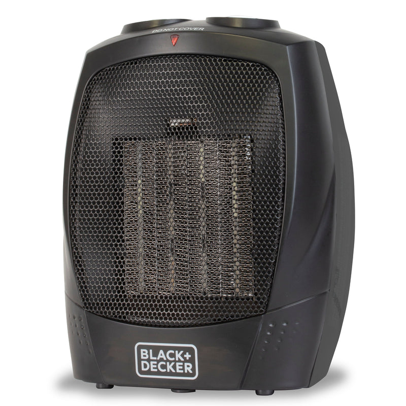 Black & Decker 1500-Watt Portable Ceramic Electric Heater, Black (BHDC201)