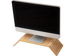 Mind Reader Ventilated Monitor Stand, Light Brown (LATMON-BRN)