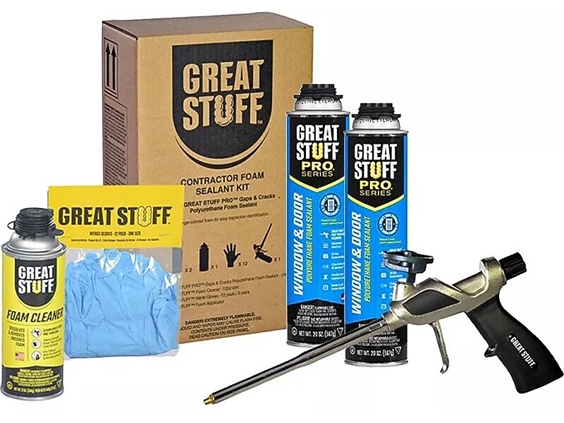 Great Stuff Pro Window & Door Foam Sealant Contractor Kit (KTGS 7273)