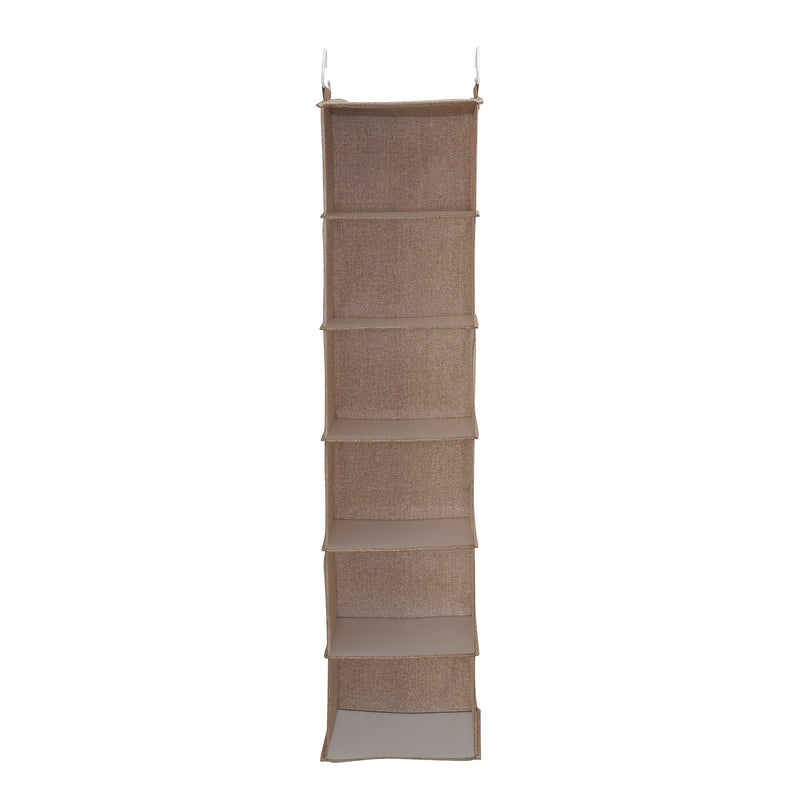 Household Essentials Hanging Closet Organizer, 6 Shelf (7802-1)