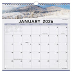 2026 AT-A-GLANCE Landscape 12" x 12" Monthly Wall Calendar (88200-26)