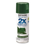 Rust-Oleum Painter's Touch 2X Ultra Cover Spray Paint, Hunter Green, 12 oz., 6/Carton (334034)