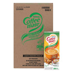 Coffee mate Zero Sugar Hazelnut Liquid Creamer, .375oz., 50/Box, 4 Boxes/Carton (NES98468CT)