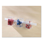 Sticky-Back Fasteners, Removable Adhesive, 0.75" X 50 Ft, White