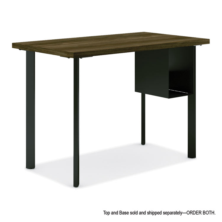 Coze Writing Desk Worksurface, Rectangular, 42" x 24", Florence Walnut