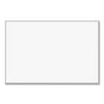 Magnetic Dry Erase Board with Aluminum Frame, 72" x 48" (Actual Size: 70" x 47"), White Surface, Satin Aluminum Frame