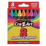 Jumbo Crayons, 8 Assorted Colors, 8/pack