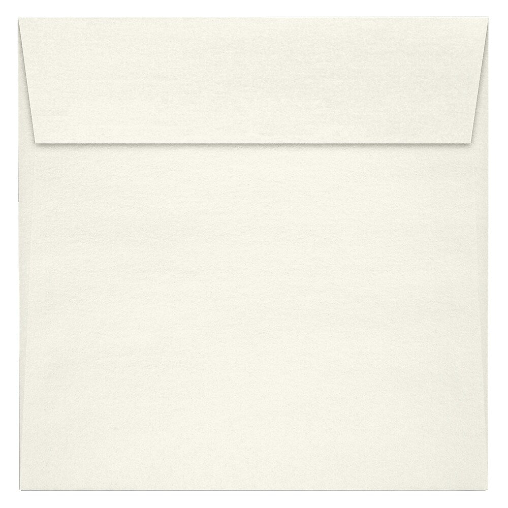 LUX 6 1/2 x 6 1/2 Square Envelopes, 50/Box, Quartz Metallic (8535-08-50)