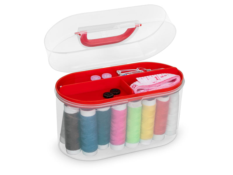 Smartek Handy Sewing Kit, Red (ST-124-R)