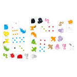 Banana Panda Let's Play Color Dominoes, Age 2+ (BPN49166)