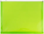 JAM Paper Premium Plastic Document File, Letter, Lime Green, 3/Pack (218Z1LIX3)