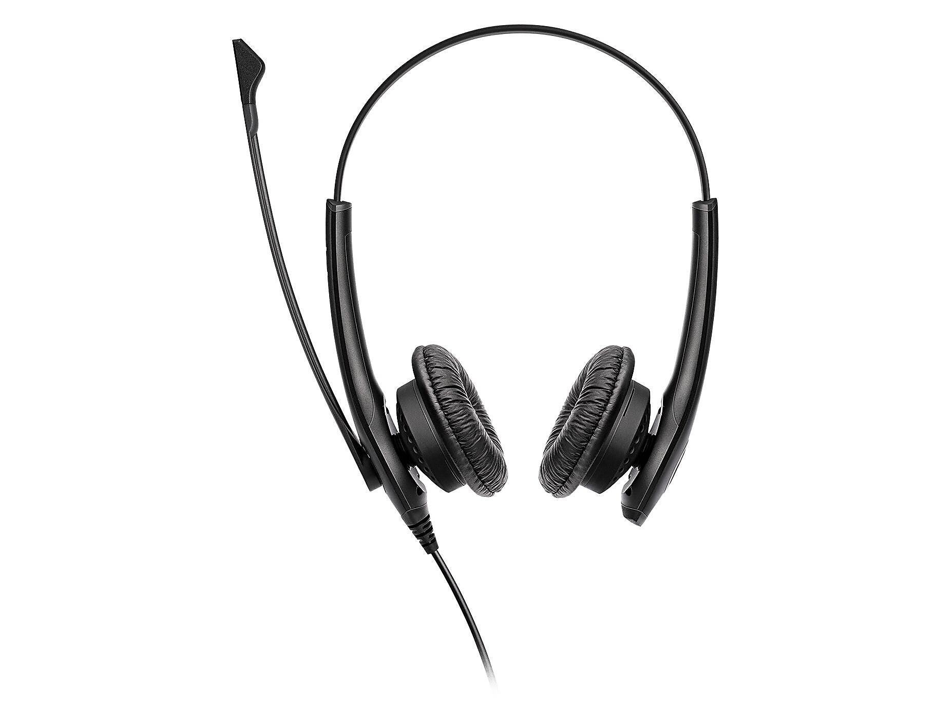 Jabra Biz 1100 EDU Stereo On Ear Headset, USB-A (1159-0159-EDU)