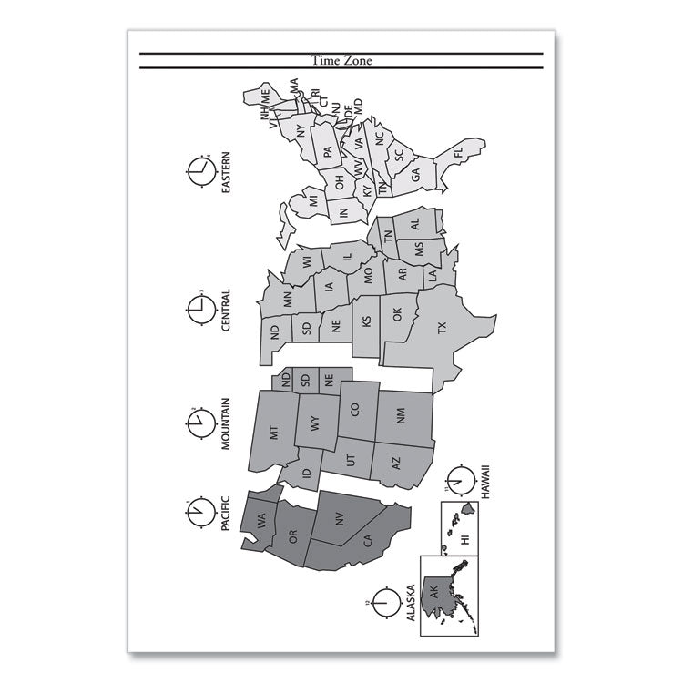 Recycled Weekly Appointment Book Ruled without Appointment Times, 8.75 x 6.88, Black Cover, 12-Month (Jan to Dec): 2025