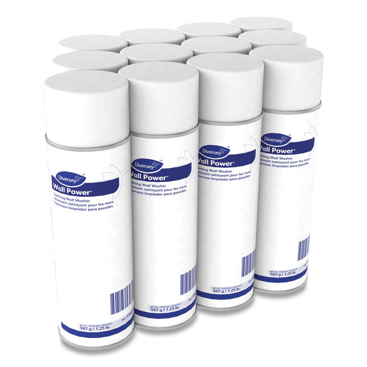 Wall Power Foaming Wall Washer, 20 Oz Can, 12/carton
