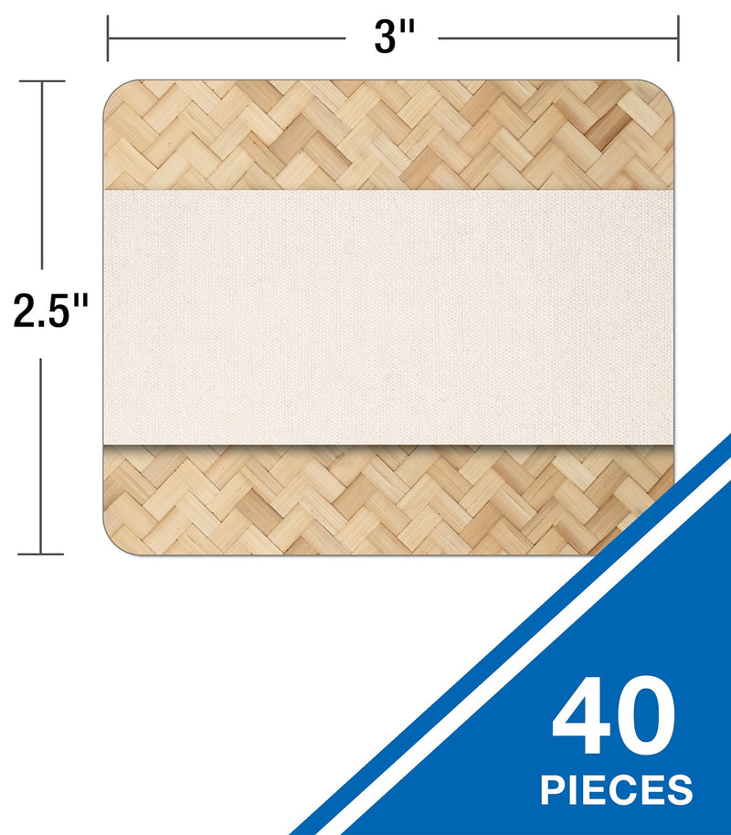 Carson Dellosa Adhesive True to You Name Tags, 3" x 2.5", 40/Pack (150092)