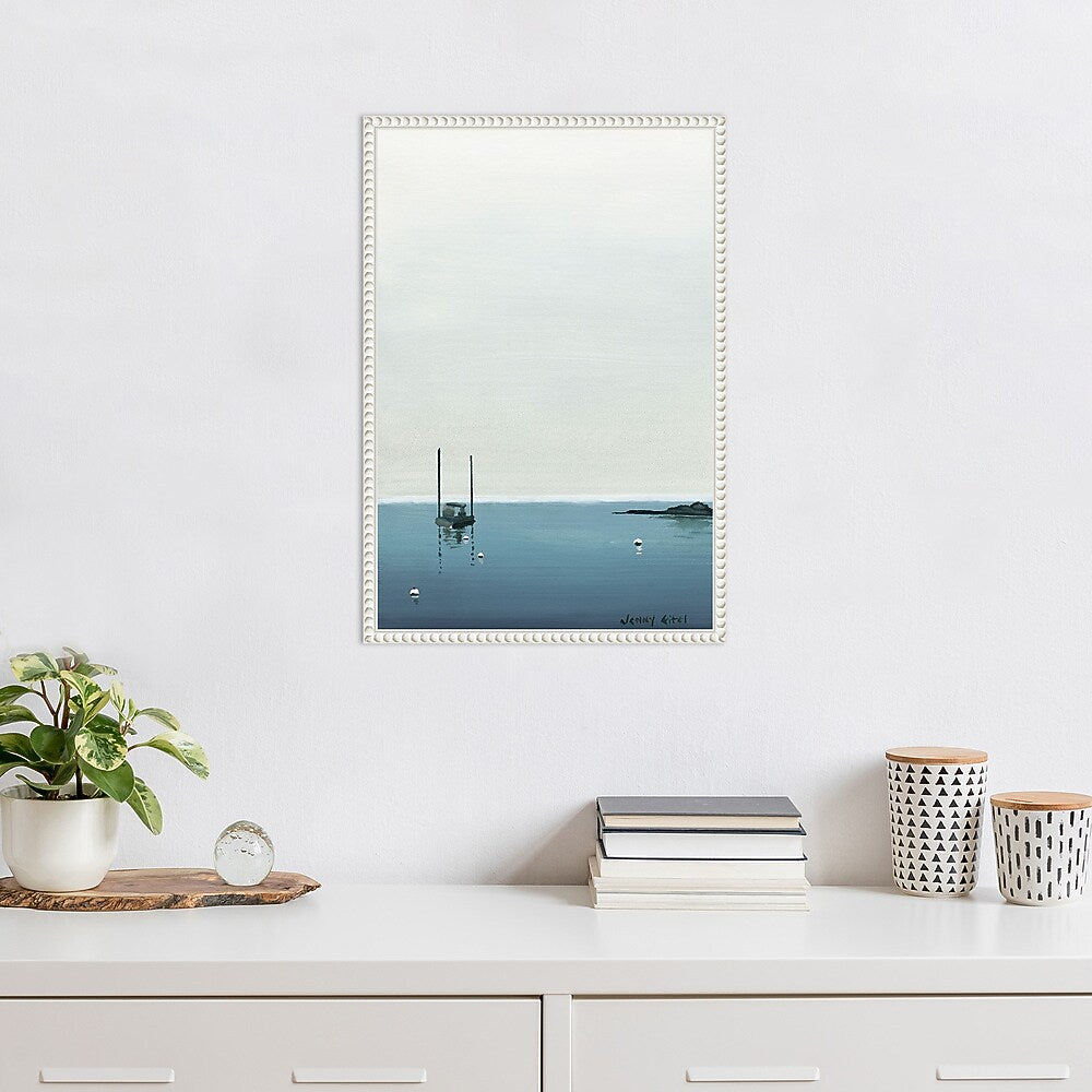 Amanti Art Calm Waters by Jen Eitel Framed Canvas Wall Art Print, 16" x 23" (A42678300028)